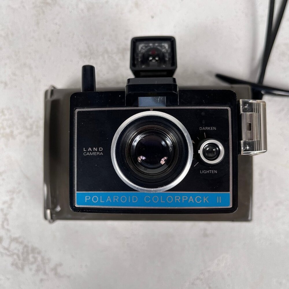 Vintage Polaroid ColorPack II Land Camera With Case Works!